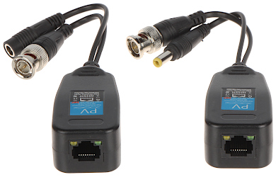 Video balun cu alimentare și mufă RJ-45 TR-1/PV(2 buc) Video balun cu alimentare și mufă RJ-45 TR-1/PV(2 buc)